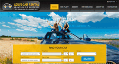 Desktop Screenshot of golfecarrental.com